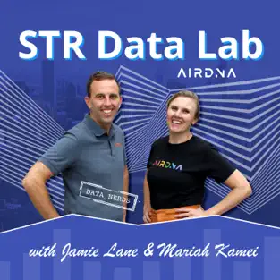 Jaren speaking with Jamie and Mariah on the STR Data Lab Podcast